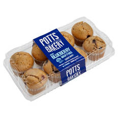 Mini Blueberry Muffins 8 Pack